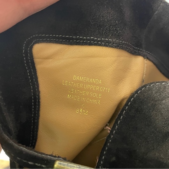 Vero Curio Dameranda Dark Brown Leather Knee High Stiletto Boots 8.5 - Picture 14 of 14